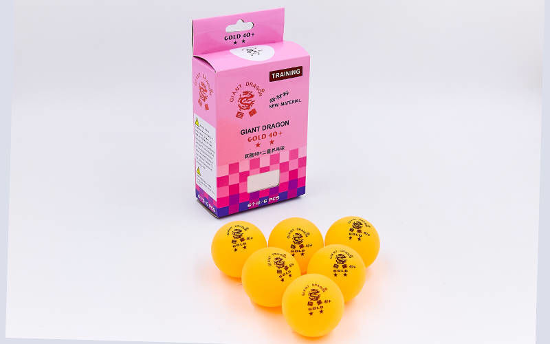 Мяч для настольного тенниса GIANT DRAGON GOLD 40+2** (588)