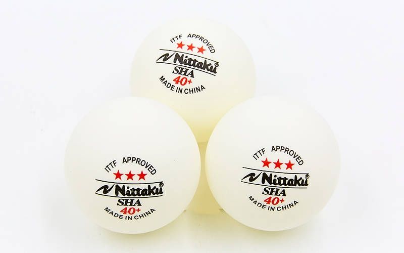 Minge tenis de masa Nittaku 40+ 3 star*** ITTF Approved (587)