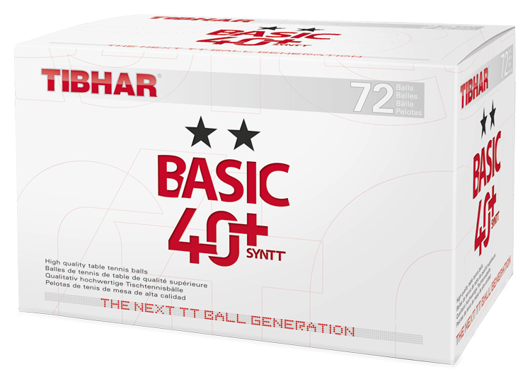 Minge tenis de masa Tibhar Basic 2** 40+ SYNTT (880)