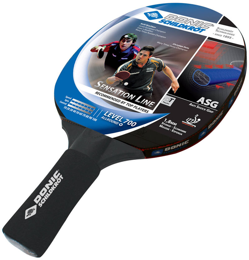 Paleta tenis de masa Donic Sensation 700 / 734403, 1.8 мм (3204)