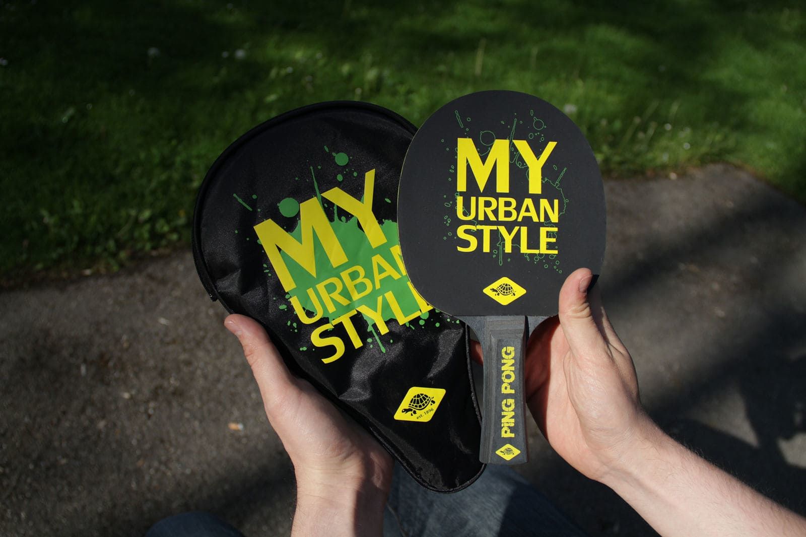 Ракетка для настольного тенниса + 3 мяча + чехол Donic My Urban Style 788485 (4332)