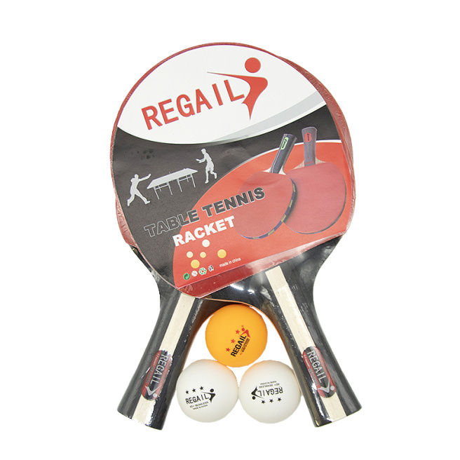Set tenis de masa (2 palete + 3 mingi + husa) Regail 201001 (10791)