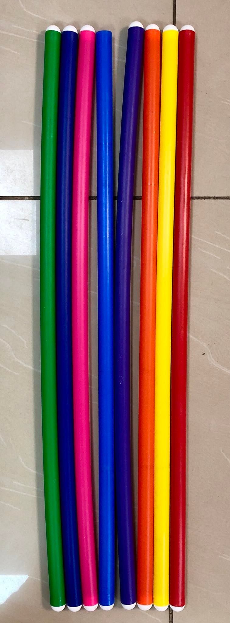 Гимнастическая палка (1 шт.) 77 см, d=2.1 см (5793)