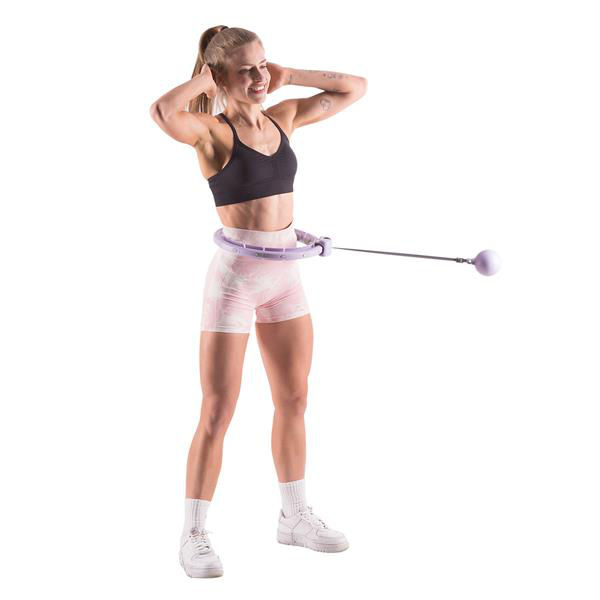 Cerc hoola hoop cu greutate (400gr.) si contor digital HMS HHW09 17-44-565 (7438)