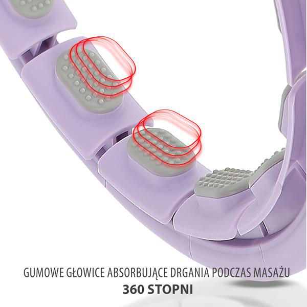 Cerc hoola hoop cu greutate (400gr.) si contor digital HMS HHW09 17-44-565 (7438)