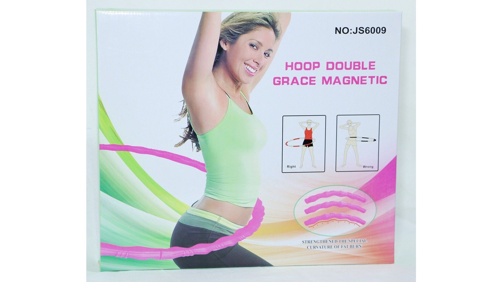 Обруч Хулахуп d=80 см, пластик 155-1296 (3864)