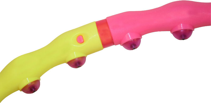 Обруч массажный / Хулахуп d=80 см, пластик 1311-1065 (3856)