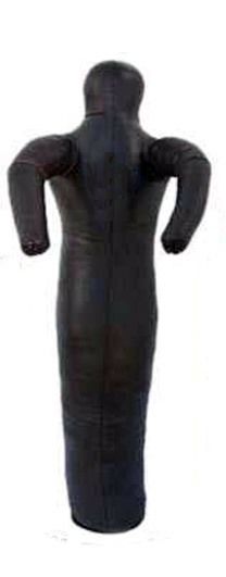 Манекен кожаный боевой 25 кг, 140 см, одна нога (3387)