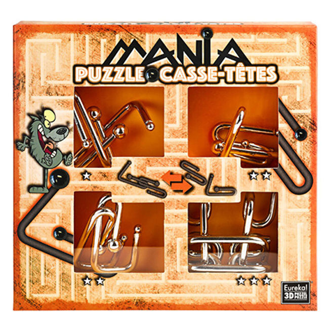 Joc de logica "Puzzle-mania. Casse-tetes" 53434 (10505)