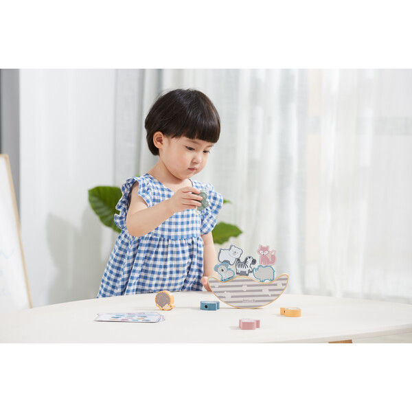 Joc educativ cu siret "Invatam despre echilibru cu animalele" (5128)