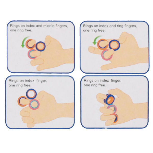 Игрушка-антистресс "Магнитные кольца" HD425A (7392)