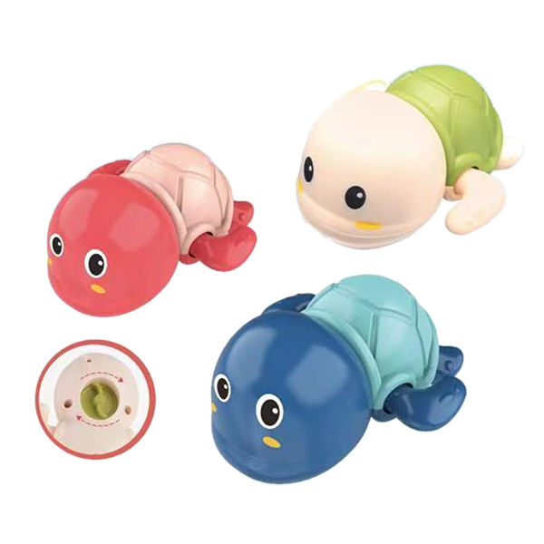 Jucarie de baie "Broscuta testoasa" cu sistem mecanic 888 (7402)