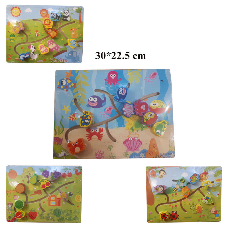 Лабиринт-пазл "Дерево" 30х22.5 см D177-029 (5660)