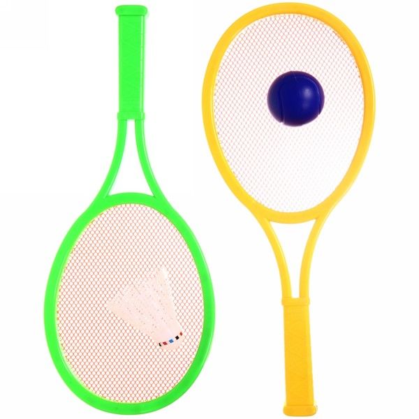 Paleta tenis de plaja + fluturas + minge (plastiс, 16х35 cm) ZY998 (3546)