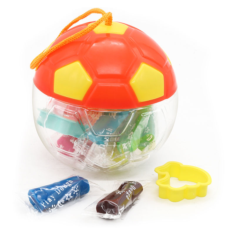 Пластилин в ведерке "Мячик" 2018 (6904)