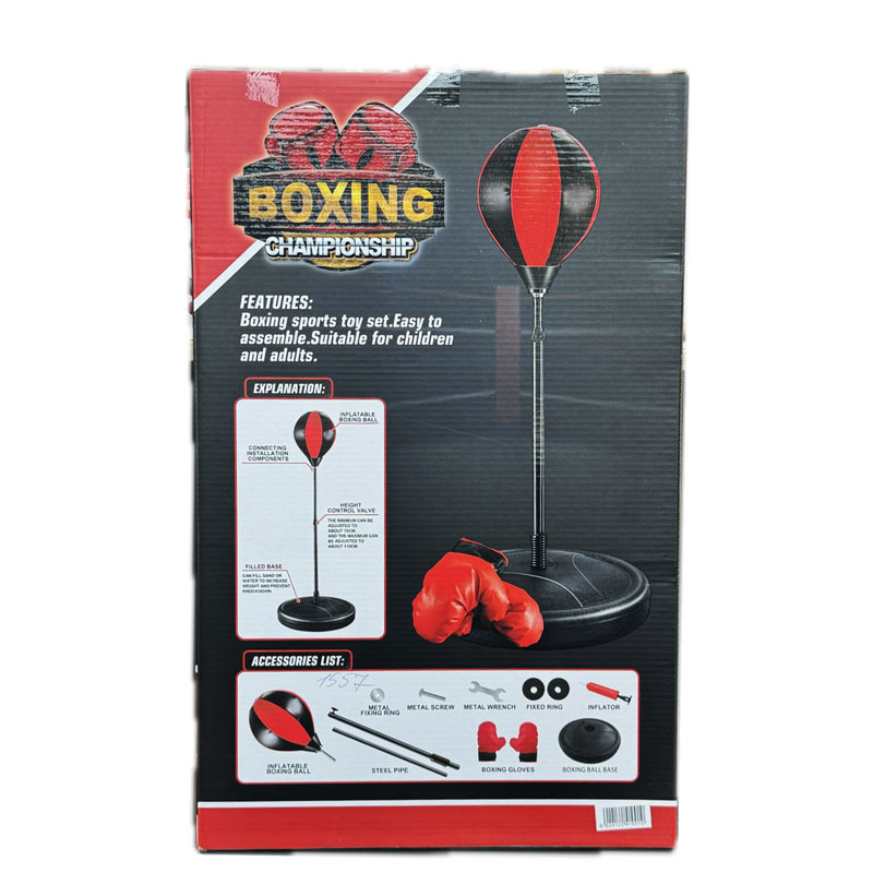 Sac de box cu stand + manusi + pompa 2410-1557 (6157)