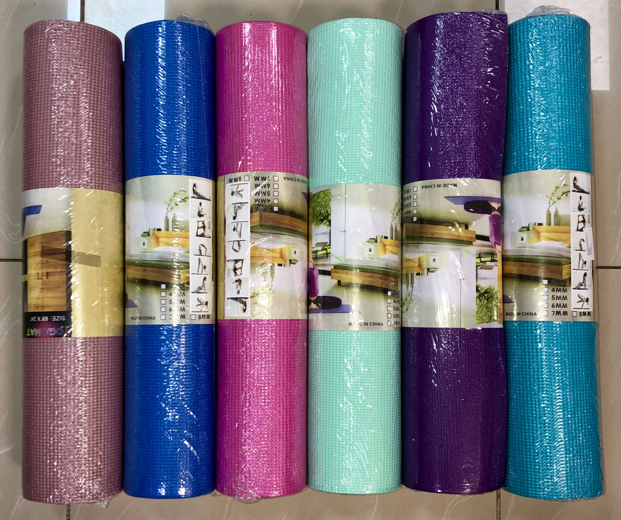 Saltea yoga 173х61х0.6 см PVC 10644 (2181)