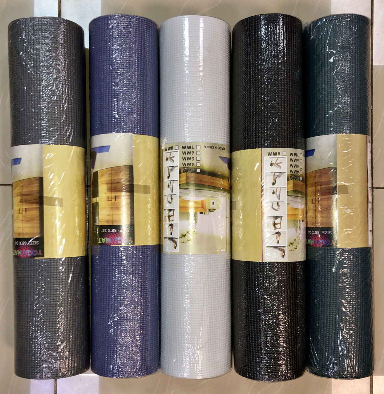 Saltea yoga 173х61х0.6 см PVC 10644 (2181)