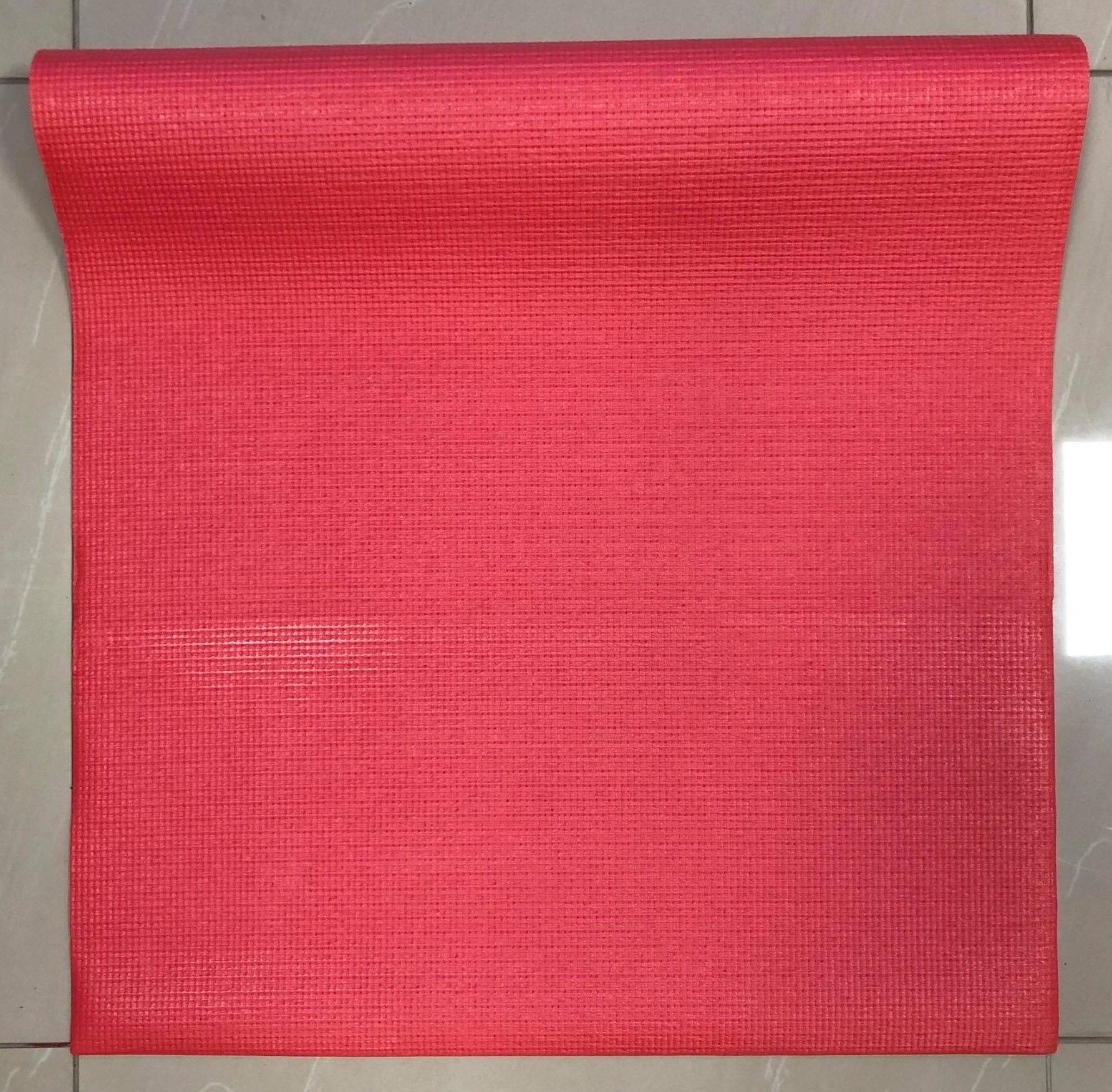 Коврик для фитнеса + чехол 173х61х0.4 см PVC 60013 (2619)