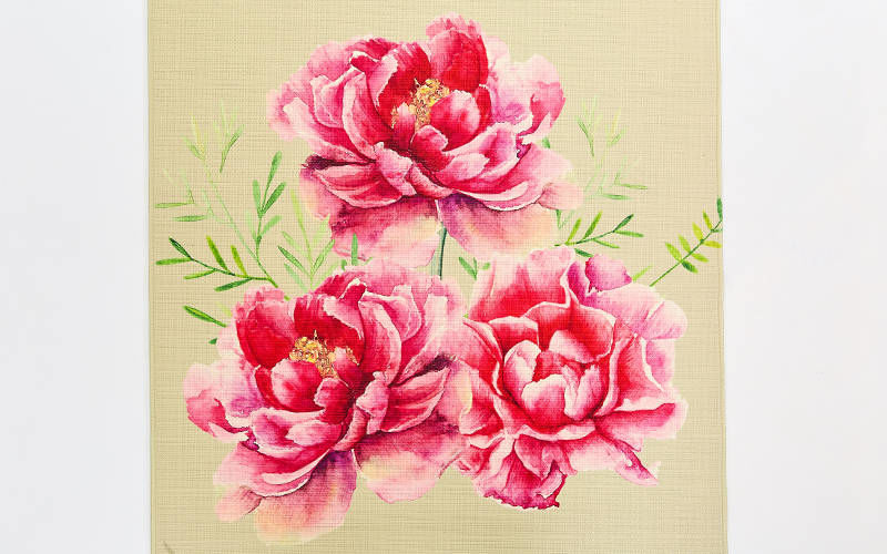 Saltea yoga (jute + cauciuc) 183х61х0.3 cm Record 7157 (3305)