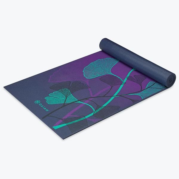 Коврик для йоги 173x61x0.6 см PVC Gaiam Lily Shadows 62433 (5814)