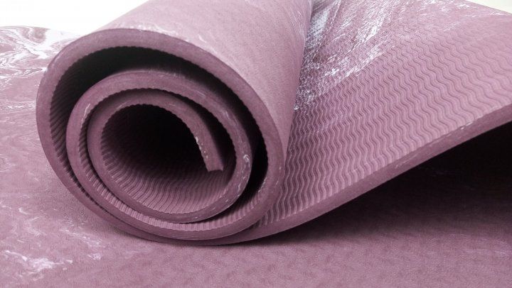 Коврик для йоги 183х80х0.8 см TPE YG-019-08 (6141)