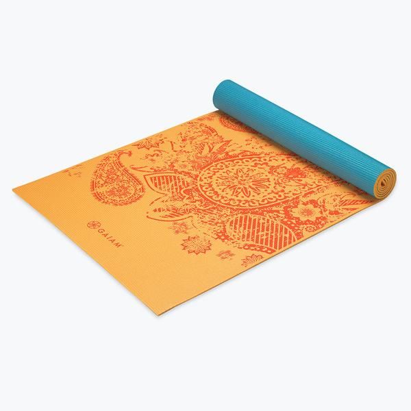Коврик для йоги двусторонний 173x61x0.6 см PVC Gaiam Elephant 61547 (5809)