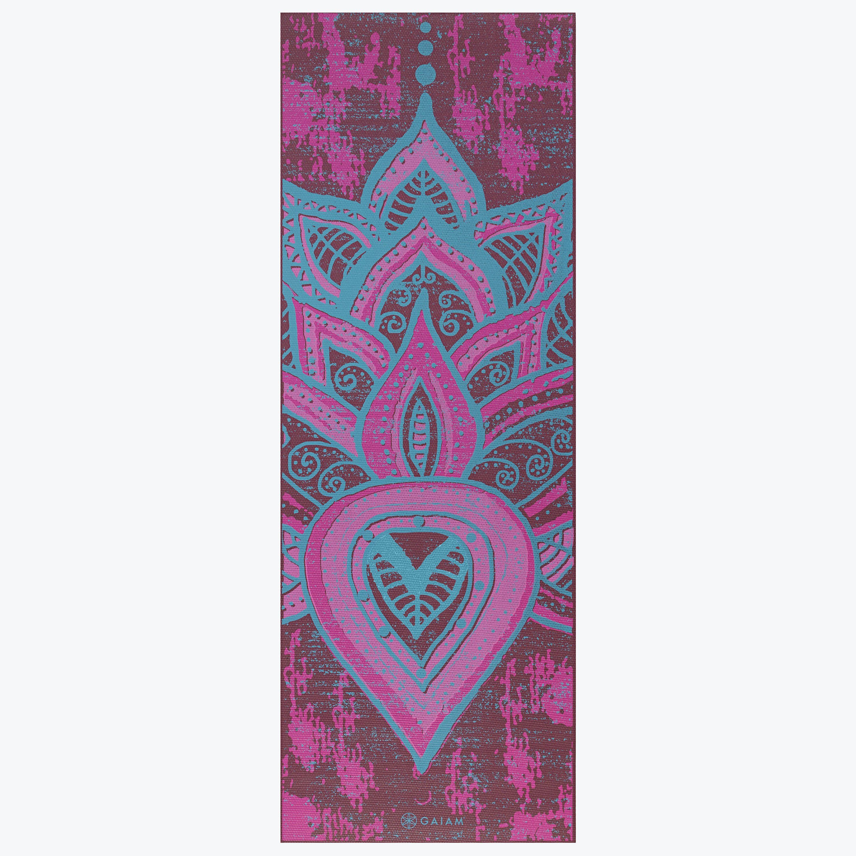 Saltea yoga bilaterala 173x61x0.6 cm PVC Gaiam Be Free 62031 (5812)