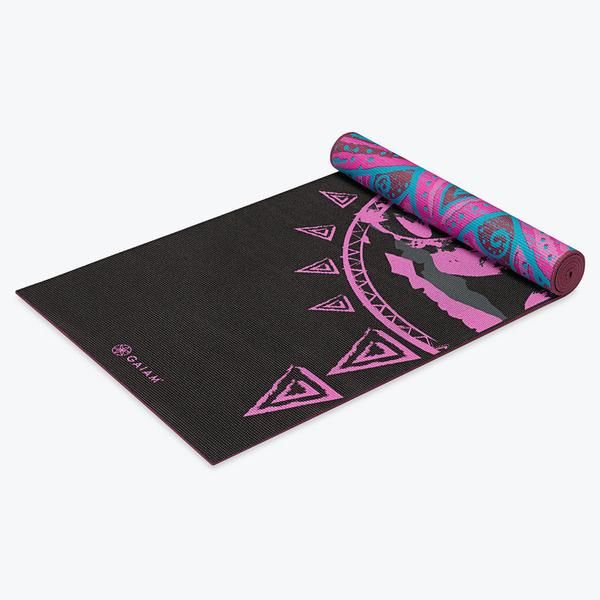 Saltea yoga bilaterala 173x61x0.6 cm PVC Gaiam Be Free 62031 (5812)