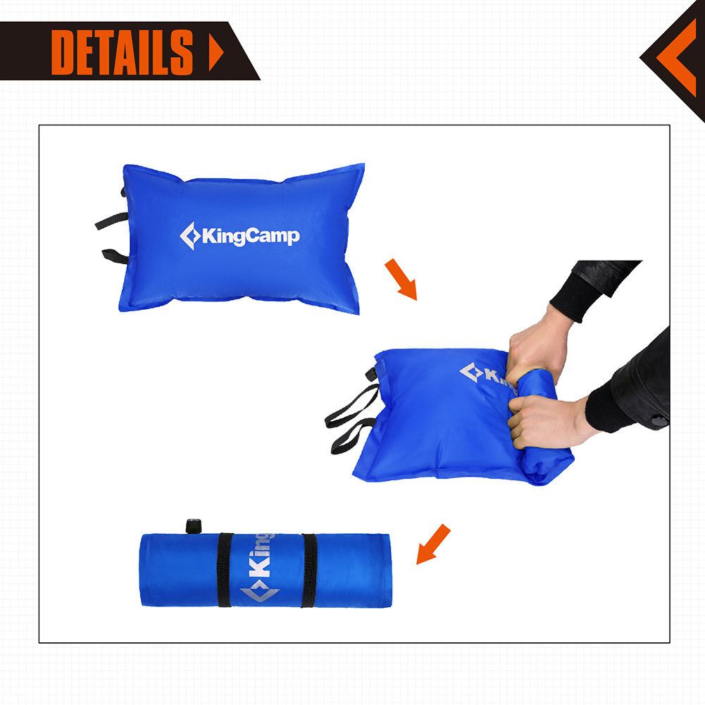 Подушка самонадувающаяся KingCamp KM3567 grey (1130)