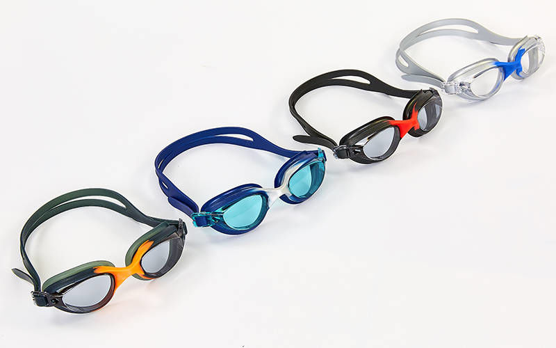 Очки для плавания (поликарбонат, силикон) GA1143 (2486)