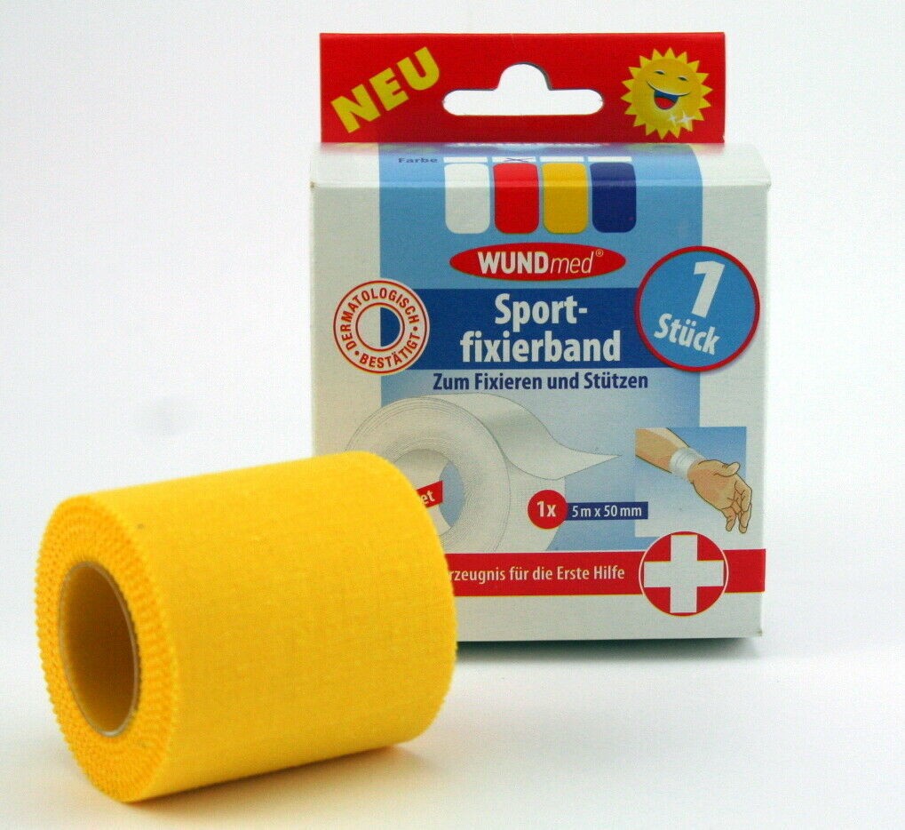 Bandaj fixare sport 5 m х 5 cm 04-025 WUNDmed (3762)