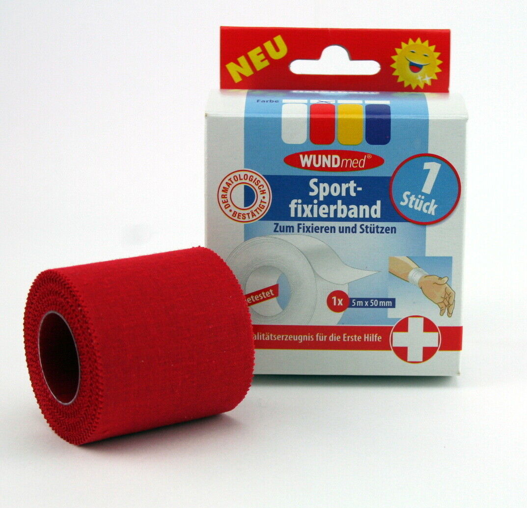 Bandaj fixare sport 5 m х 5 cm 04-025 WUNDmed (3762)