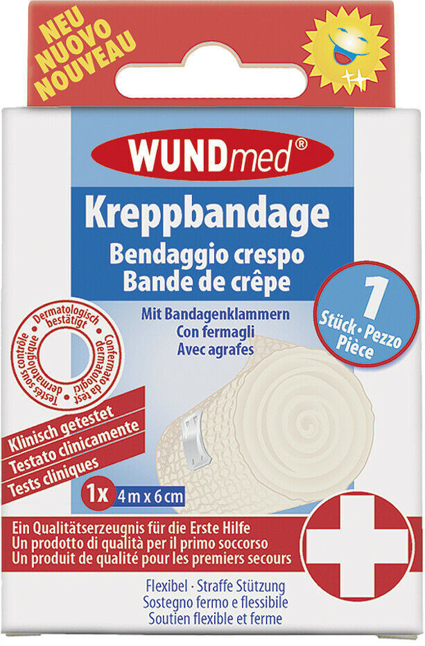 Bint elastic 6 cm х 4 m WUNDmed 04-010 (3783)