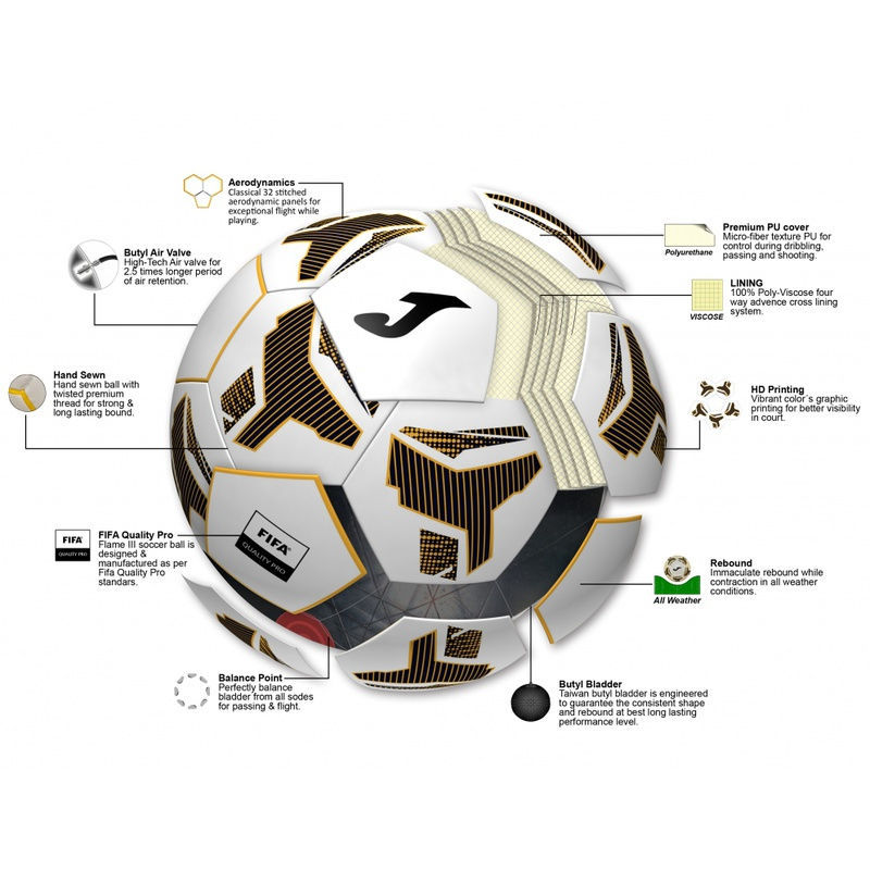 Minge fotbal №5 Joma Flame III 400855.220.5 (8771)