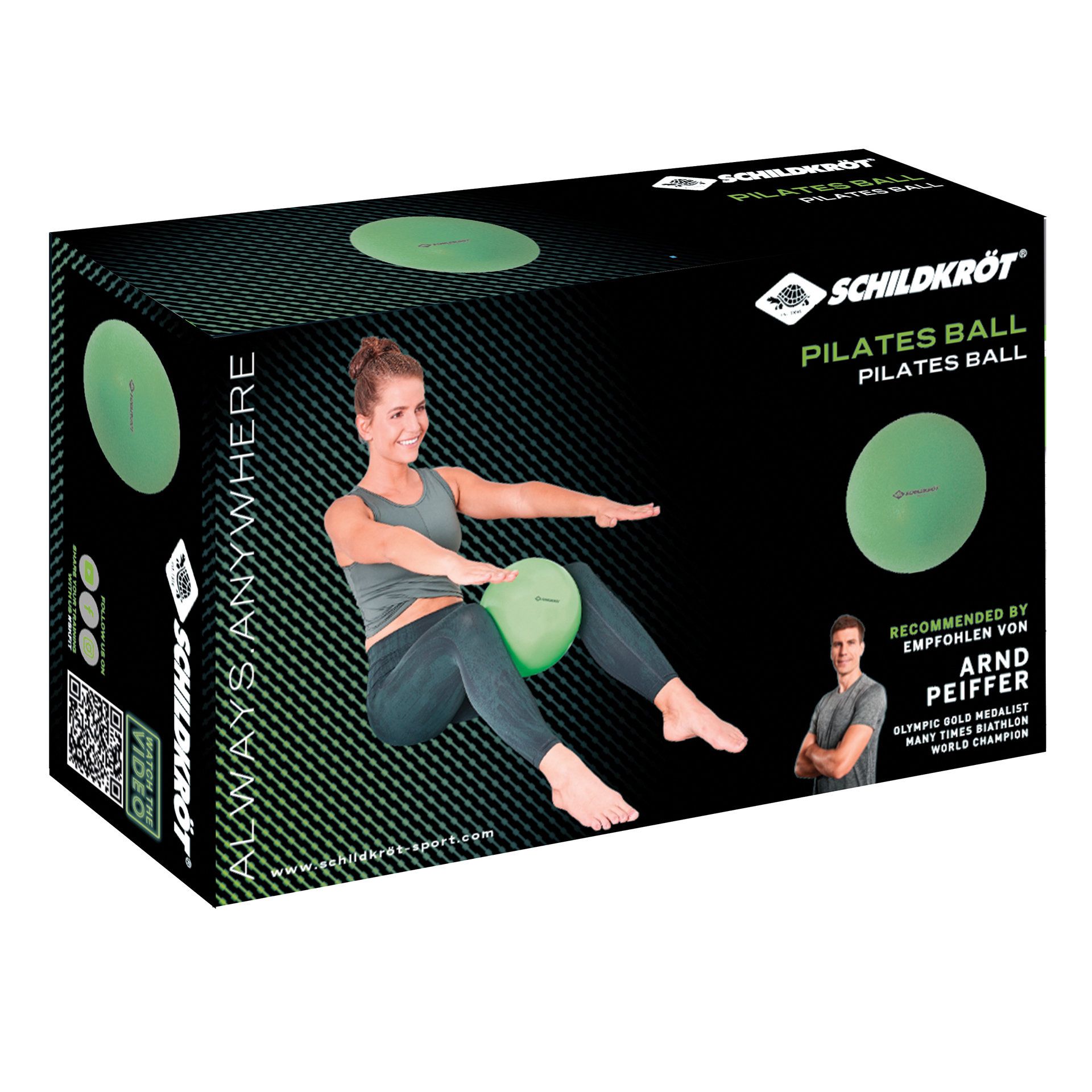 Мяч для пилатеса (макс. 130 кг) d=18 см, Donic Schildkrot 960131 (4190)