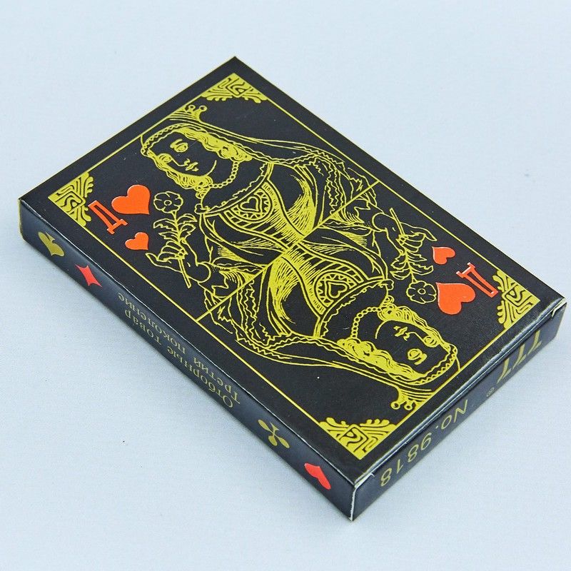 Игральные карты пластиковые (36 шт., 0.4 мм) 9818-777 (3833)