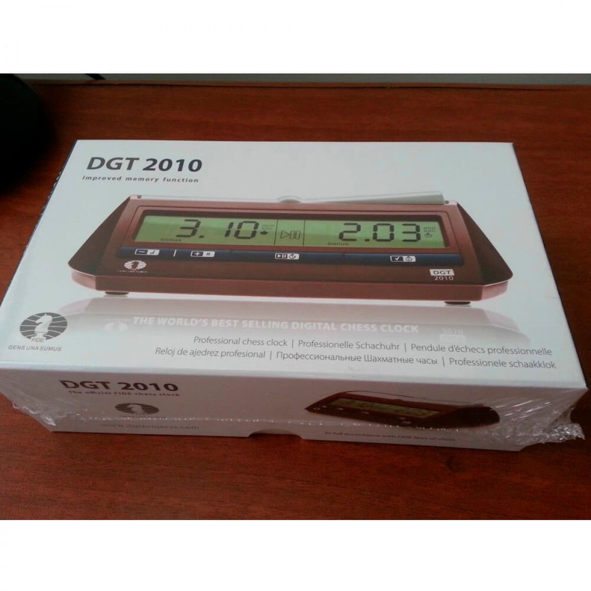 Часы шахматные электронные DGT 2010 CHCA03 (5239)