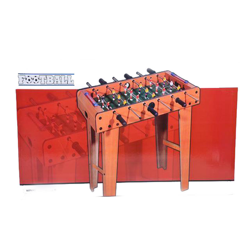 Fotbal din lemn 70x36 cm MKJ540448 (4438)