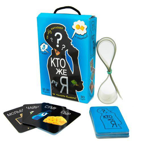Настольная карточная игра "Кто я?" (RU) 30962 (8248)