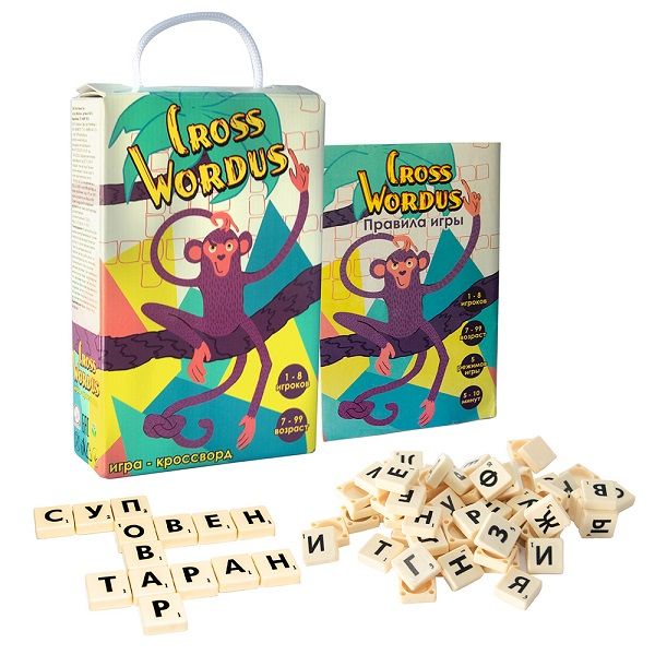 Настольная игра "Cross Wordus" (рус.) 30812 (5760)