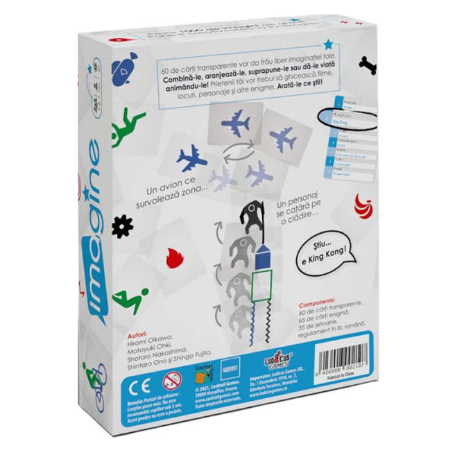 Настольная игра "Imagine" (RO) 53395 (10507)