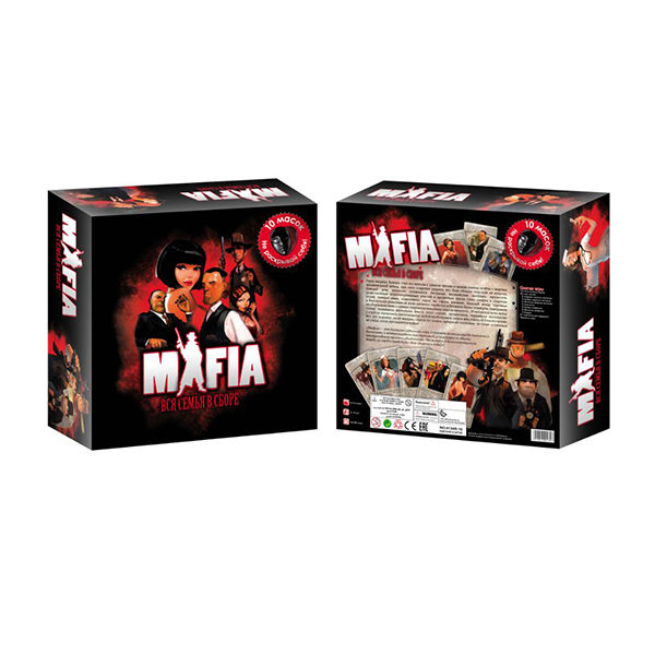 Настольная игра "Мафия" 56769 / 59619 / 184550 / 52500 (7558)