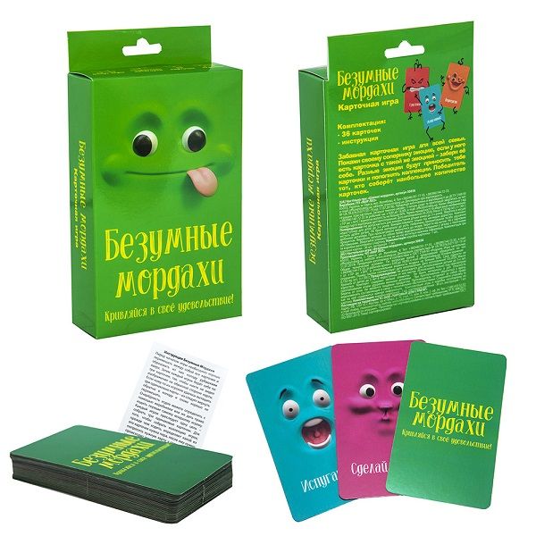 Настольная игра "Безумные мордахи" (RU) 30856 (5527)