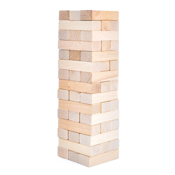 Настольная игра деревянная "Дженга", 45 брусков 5253 (8160)