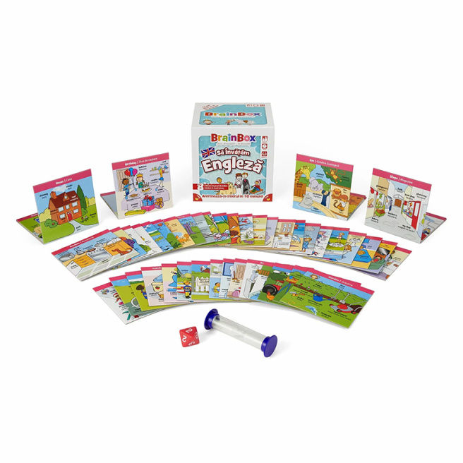 Настольная игра "Let's learn English" (RO) Brainbox 58126 (10276)