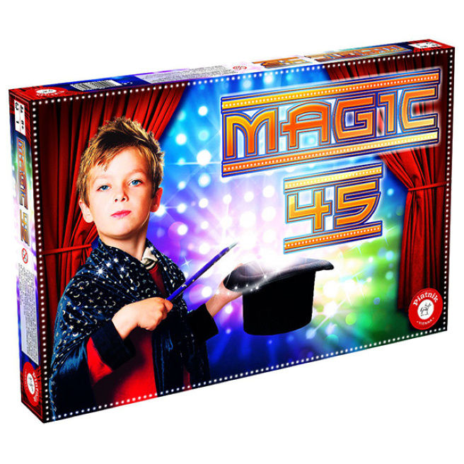Joc educativ de masa "Set micul magician. 45 de trucuri" (RU) 41441 (7747)