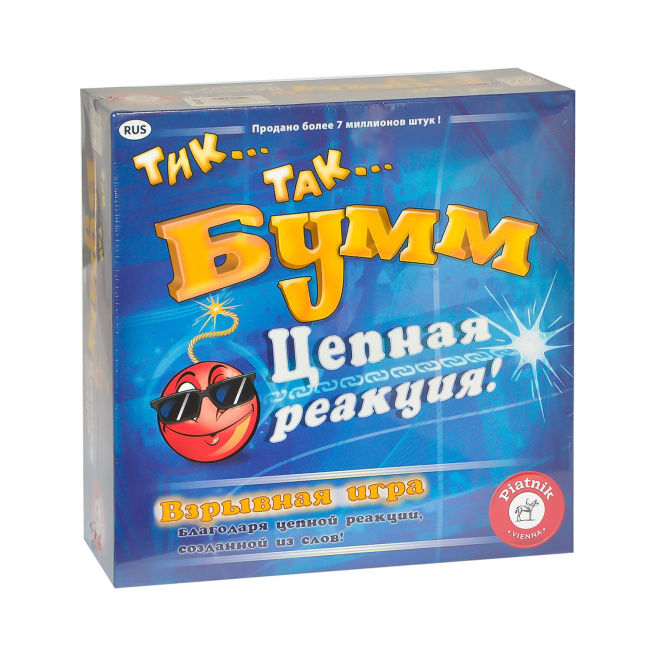 Joc educativ de masa "TiK... TaK... Bumm!" (RU) 43183 (9300)
