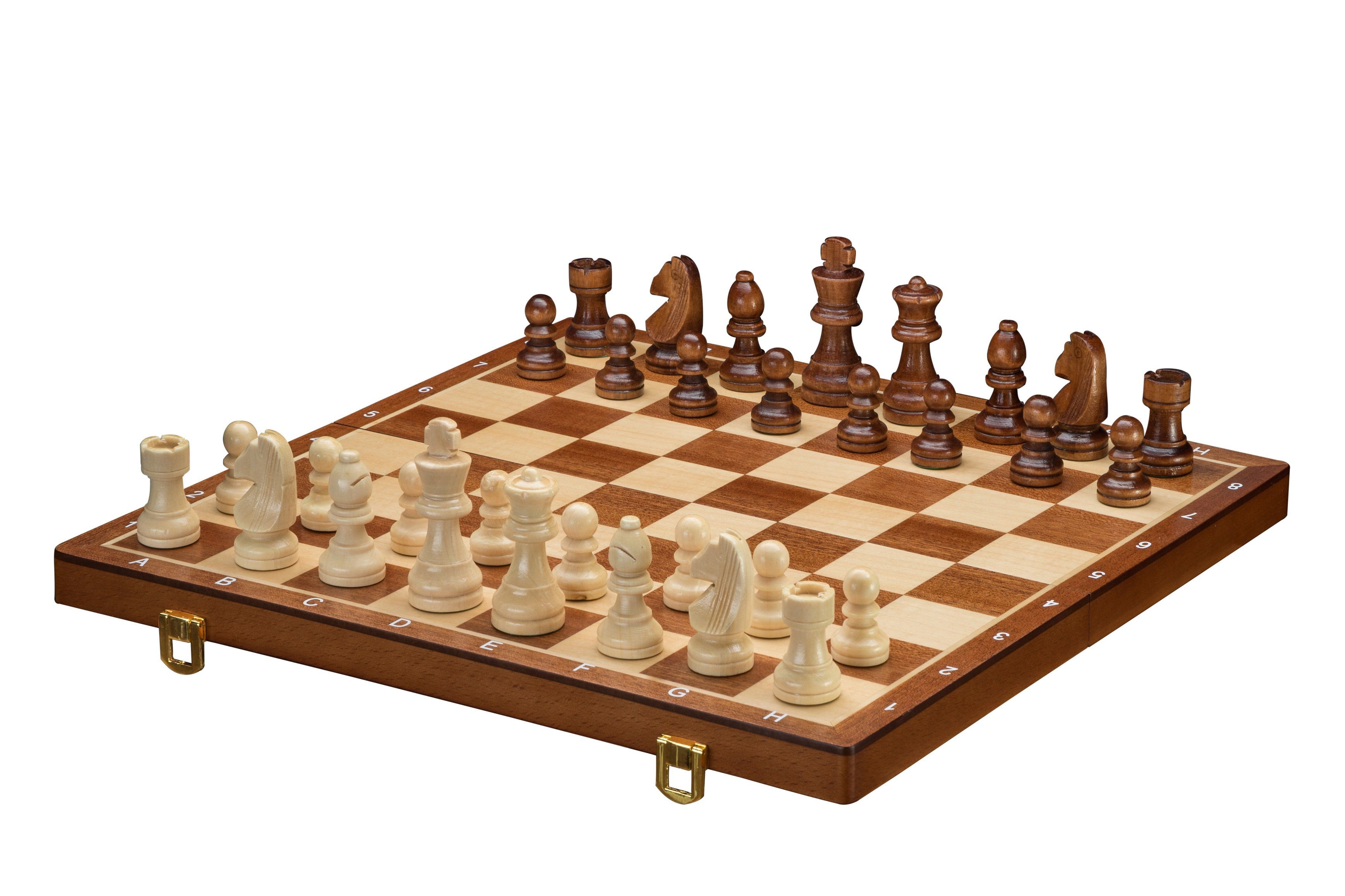 Шахматы 38x38x2.2 см, 1.20 кг, король 7.5 см DAX Orion (6102)