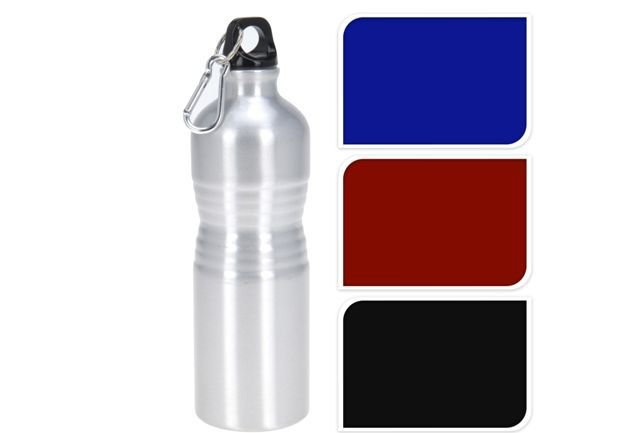 Sticla metal cu carabina aluminium 750 ml 19244 (7002)